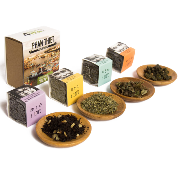 Sense Asia Tea Sampler Tea Gift Collection of Loose Leaf Teas Sampler PHAN THIET