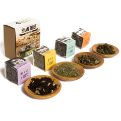 Sense Asia Tea Sampler Tea Gift Collection of Loose Leaf Teas Sampler PHAN THIET